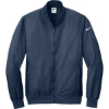 Custom Nike Bomber Jacket Midnight Navy Blue