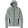 Custom Nike Tech Fleece Full-Zip Hoodie Dark Gray Heather