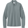 Custom Nike Essential 1/2-Zip Cover-Up CoolGrey