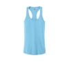 Custom Next Level Apparel Womens Ideal Racerback Tank Cancun Blue