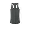 Custom Next Level Apparel Womens Ideal Racerback Tank Dark Gray