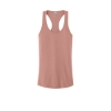 Custom Next Level Apparel Womens Ideal Racerback Tank Desert Pink