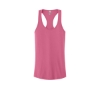 Custom Next Level Apparel Womens Ideal Racerback Tank Hot Pink