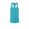 Custom Next Level Apparel Womens Ideal Racerback Tank TahitiBlue