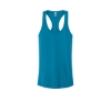 Custom Next Level Apparel Womens Ideal Racerback Tank Turquoise Blue