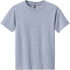 Custom Next Level Apparel Youth Cotton Tee Heather Gray