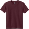 Custom Next Level Apparel Youth Cotton Tee Maroon Red