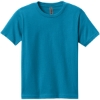 Custom Next Level Apparel Youth Cotton Tee Turquoise Blue