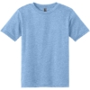 Custom Next Level Apparel Youth CVC Tee Heather Columbia Blue