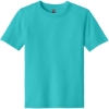 Custom Next Level Apparel Youth CVC Tee Tahiti Blue