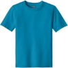 Custom Next Level Apparel Youth CVC Tee Turquoise Blue