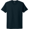 Custom Next Level Apparel Adult Cotton Tee. Midnight Navy Blue