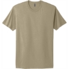 Custom Next Level Apparel Adult Cotton Tee. Tan