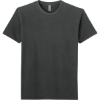 Custom Next Level Apparel Soft Wash Cotton Tee Washed Graphite Black