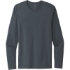 Custom Next Level Apparel Cotton Long Sleeve Tee. Indigo Blue