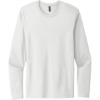 Custom Next Level Apparel Cotton Long Sleeve Tee. White