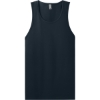 Custom Next Level Apparel Cotton Muscle Tank Midnight Navy Blue