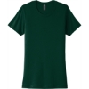 Custom Next Level Apparel Womens Cotton Tee. Forest Green