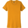 Custom Next Level Apparel Womens Cotton Tee. Gold