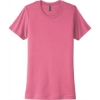 Custom Next Level Apparel Womens Cotton Tee. HotPink