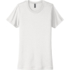 Custom Next Level Apparel Womens Cotton Tee. White