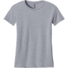 Custom Next Level Apparel Womens Cotton Relaxed Tee Heather Gray