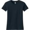 Custom Next Level Apparel Womens Cotton Relaxed Tee Midnight Navy Blue