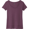 Custom Next Level Apparel Womens Festival Scoop Neck Tee. Shiraz Purple