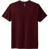 Custom Next Level Apparel Adult Tri-Blend Tee. Cardinal Black Red
