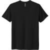 Custom Next Level Apparel Adult Tri-Blend Tee. Solid Black