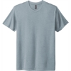 Custom Next Level Apparel Adult Tri-Blend Tee. Stonewash Denim Blue