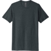 Custom Next Level Apparel Adult Poly/Cotton Tee. Antique Denim Blue
