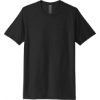 Custom Next Level Apparel Adult Poly/Cotton Tee. Black