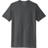 Custom Next Level Apparel Adult Poly/Cotton Tee. Charcoal Gray