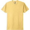 Custom Next Level Apparel Adult CVC Tee. Banana Cream Yellow