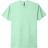 Custom Next Level Apparel Adult CVC Tee. Mint Green