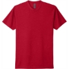 Custom Next Level Apparel Adult CVC Tee. Red