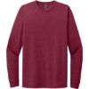 Custom Next Level Apparel Adult CVC Long Sleeve Tee Cardinal Red