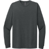 Custom Next Level Apparel Adult CVC Long Sleeve Tee Charcoal Gray