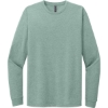 Custom Next Level Apparel Adult CVC Long Sleeve Tee Heather Seafoam Green