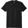 Custom Next Level Apparel Adult CVC Sueded Tee. Black