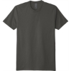 Custom Next Level Apparel Adult CVC Sueded Tee. Heavy Metal Gray