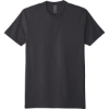 Custom Next Level Apparel Adult CVC Sueded Tee. Heather Charcoal Gray