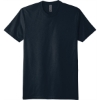 Custom Next Level Apparel Adult CVC Sueded Tee. Midnight Navy Blue
