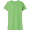 Custom Next Level Apparel Womens CVC Tee. AppleGreen