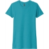Custom Next Level Apparel Womens CVC Tee. BondiBlue