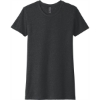 Custom Next Level Apparel Womens CVC Tee. Charcoal Gray