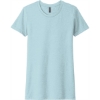 Custom Next Level Apparel Womens CVC Tee. Ice Blue
