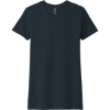 Custom Next Level Apparel Womens CVC Tee. Midnight Navy Blue