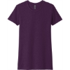 Custom Next Level Apparel Womens CVC Tee. Plum